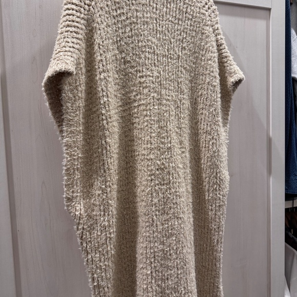 Free People Lonestar Poncho Parchment Combo size XS NWT - Picture 6 of 6